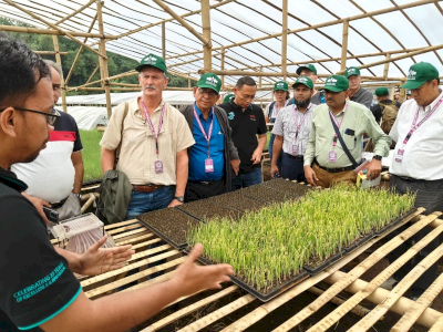 Delegasi 20 Negara Pelajari Inovasi Budidaya Bawang Merah di Indonesia 